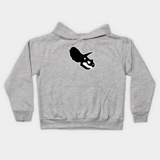 Triceratops cabeza fósil Kids Hoodie